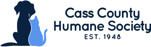 Cass County Humane Society Logo vertical full color